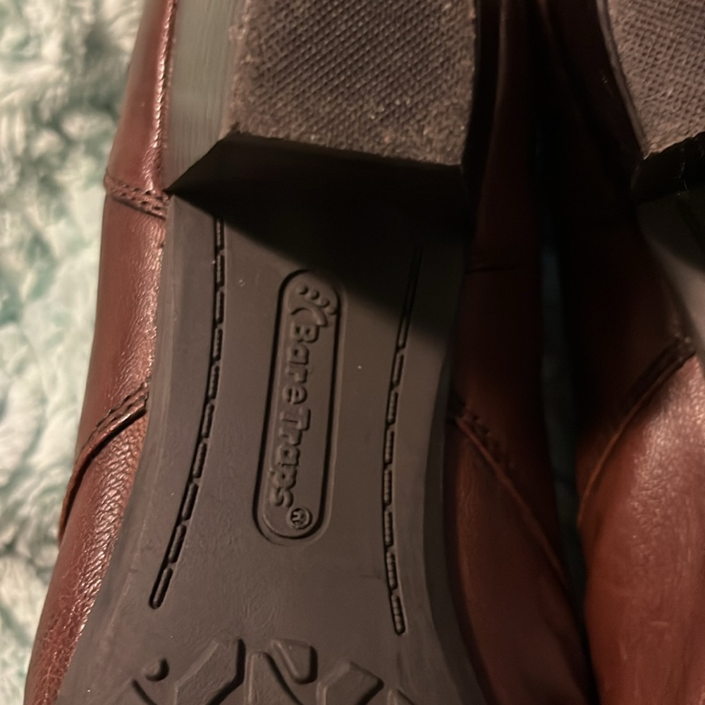 Brown Leather Shoe Boots by BareTrap - Picture 4 of 4